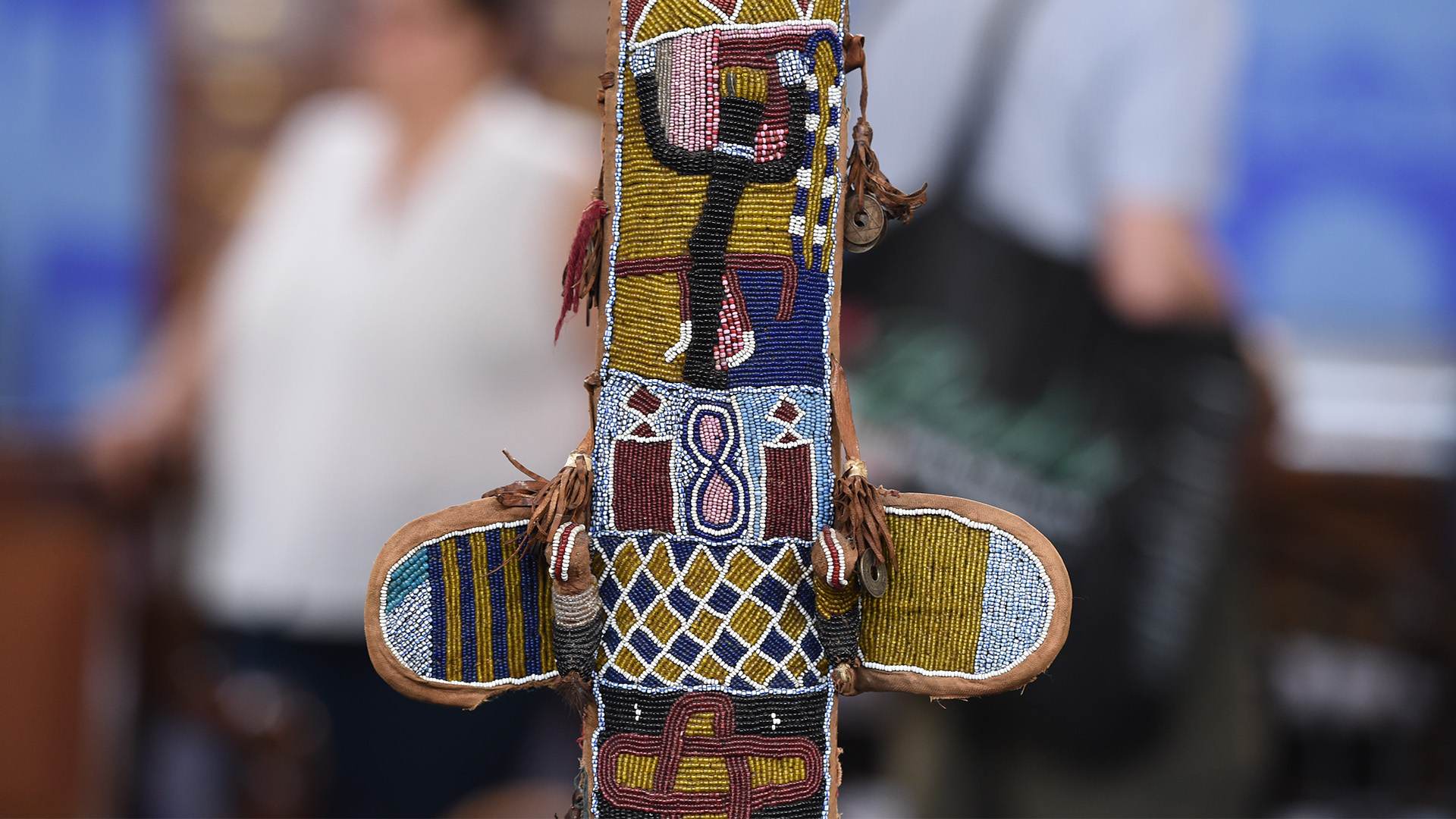 Yoruba Orisha Oko Shaft & Beaded Sheath