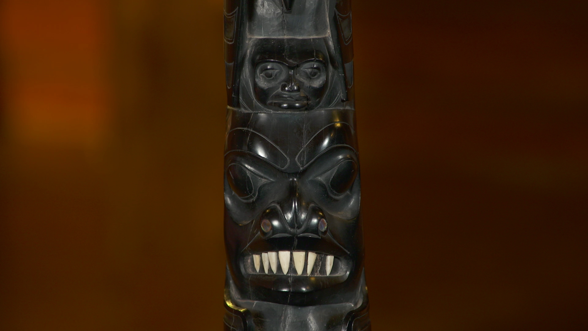 Zacherias Nicholas Haida Argillite Totem Pole, ca. 1890 | Antiques