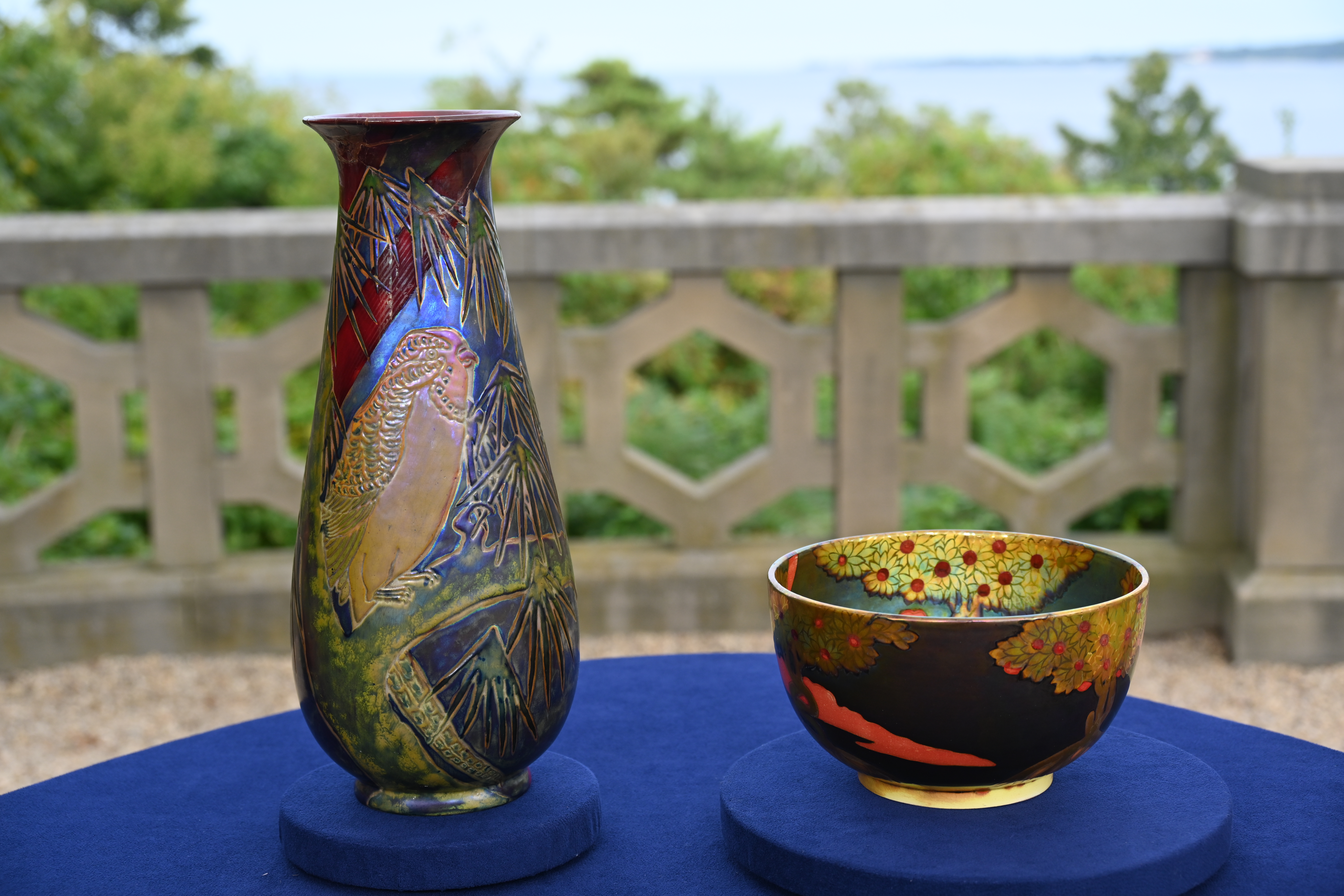 Zsolnay Eosin Vase & Bowl, ca. 1900 | Antiques Roadshow | PBS