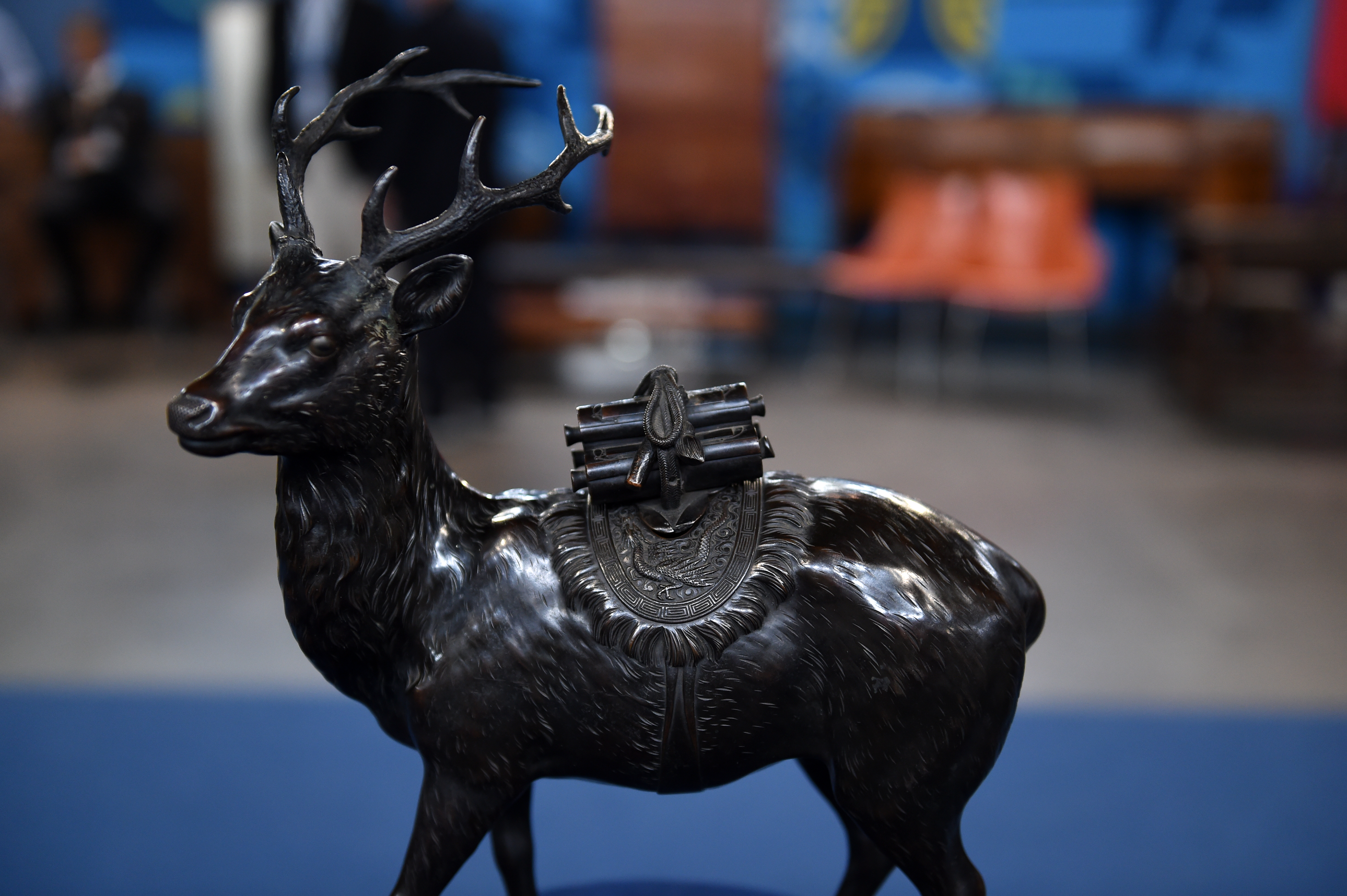 Bronze Deer Censer Attributed to Kuniharu, ca. 1880 | Antiques