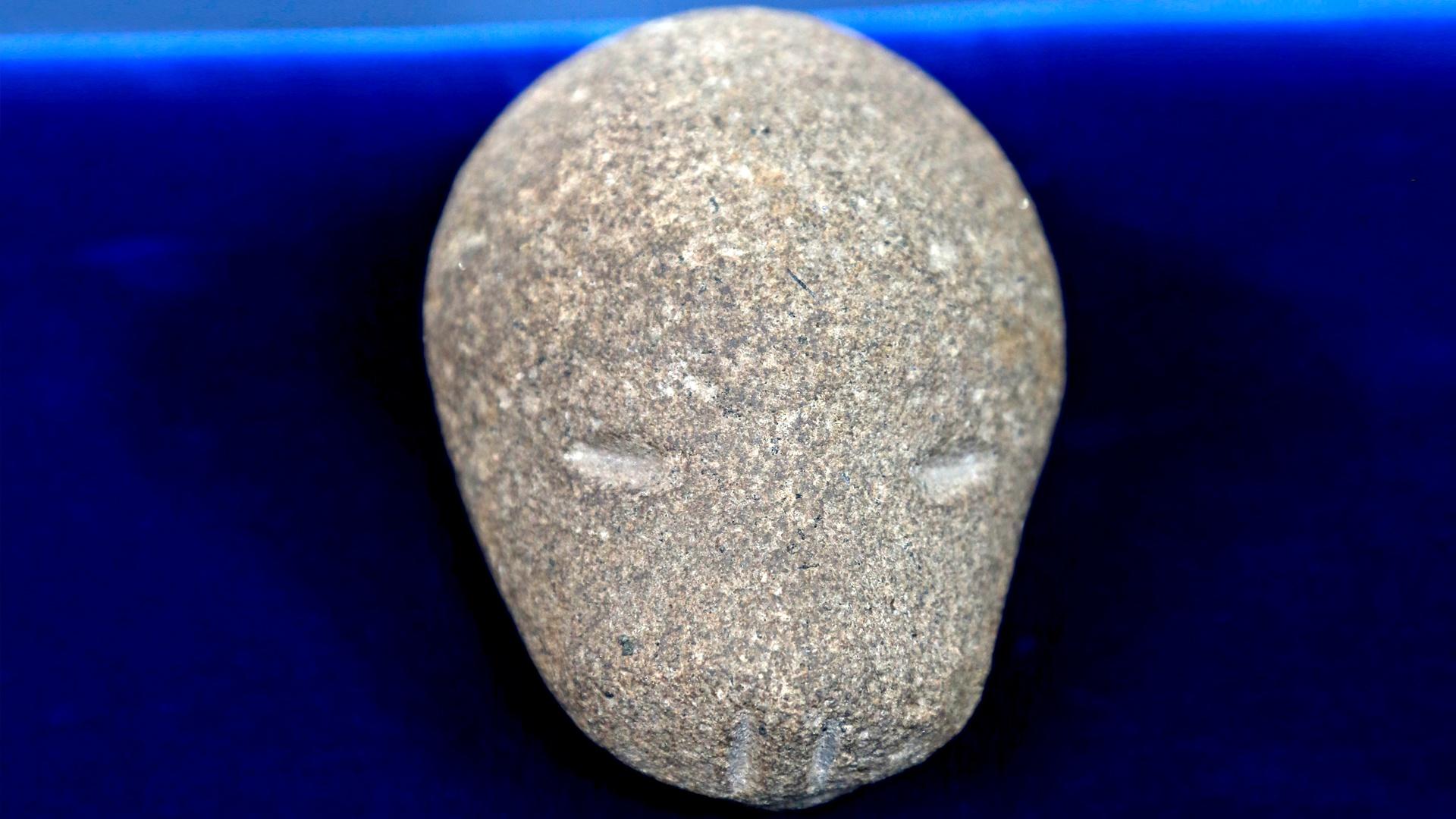 Aleut Stone Oil Lamp