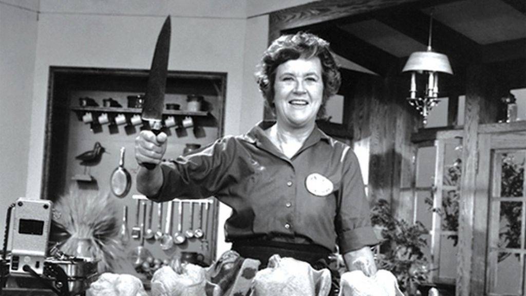 Julia Child was awarded the Presidential Medal of Freedom in 2003 by President George W. Bush.