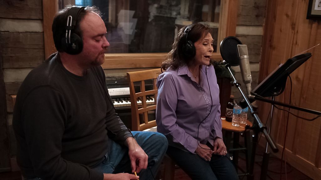 Loretta Lynn at Cash Cabin Studio