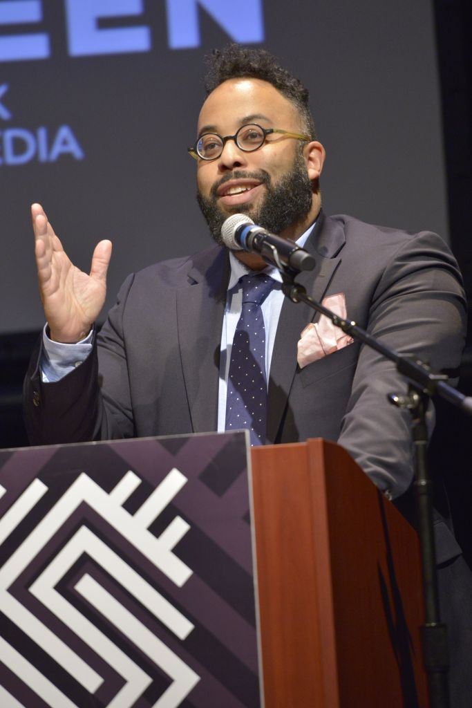 Schomburg Center Director Kevin Young. Photo Credit: Joseph Sinnott/©2017 WNET