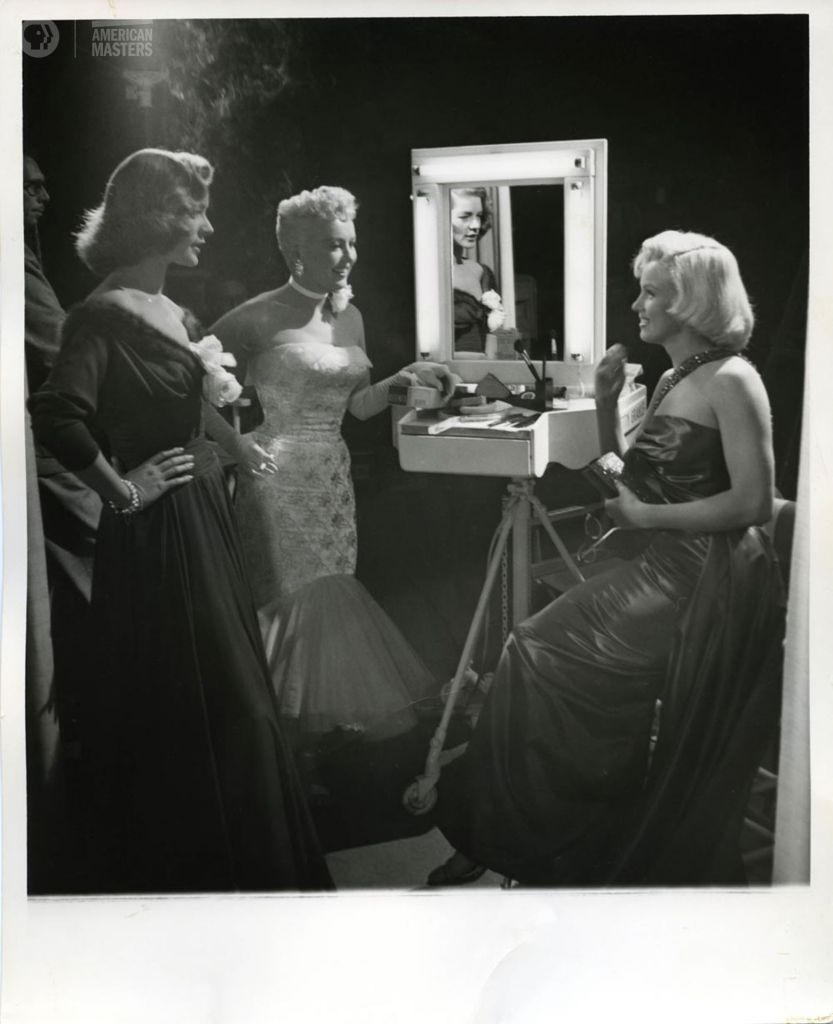 Lauren Bacall, Betty Grable and Marilyn Monroe