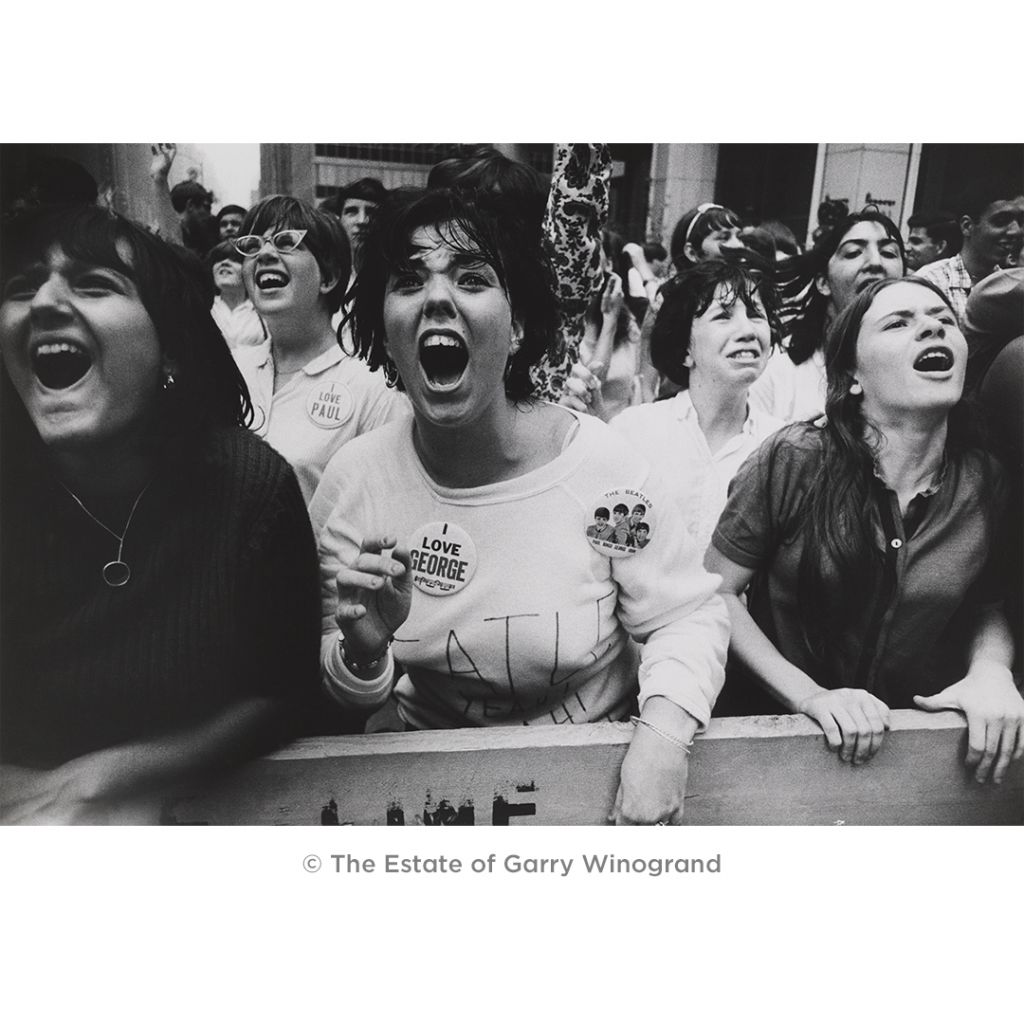 Untitled [women screaming at The Beatles] New York, 1966 