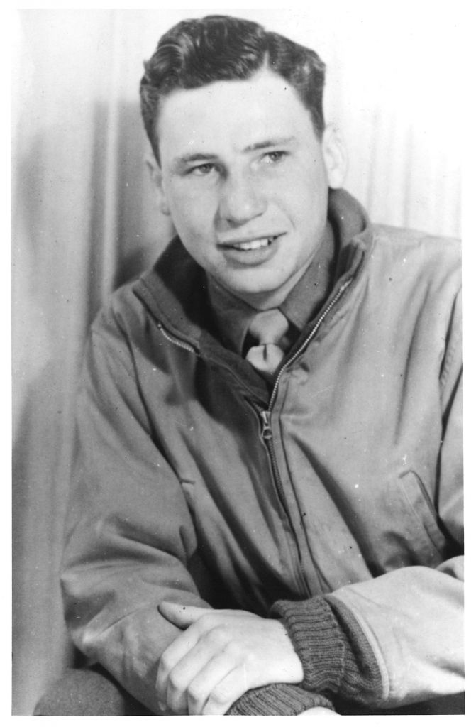 Mel Brooks, then Melvin Kaminsky, at age 19, in France, c. 1944.