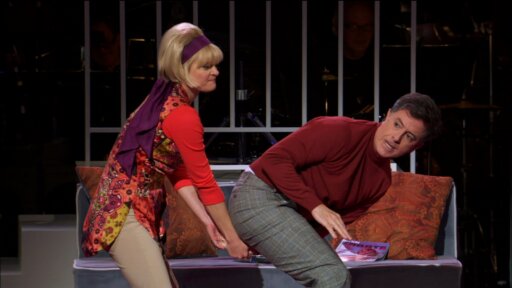 Company: Martha Plimpton and Stephen Colbert
