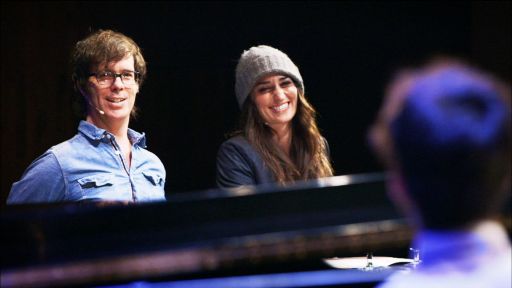 Ben Folds and Sara Bareilles at American Voices Festival