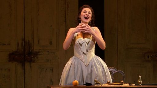 Isabel Leonard as Rosina in Barber of Seville