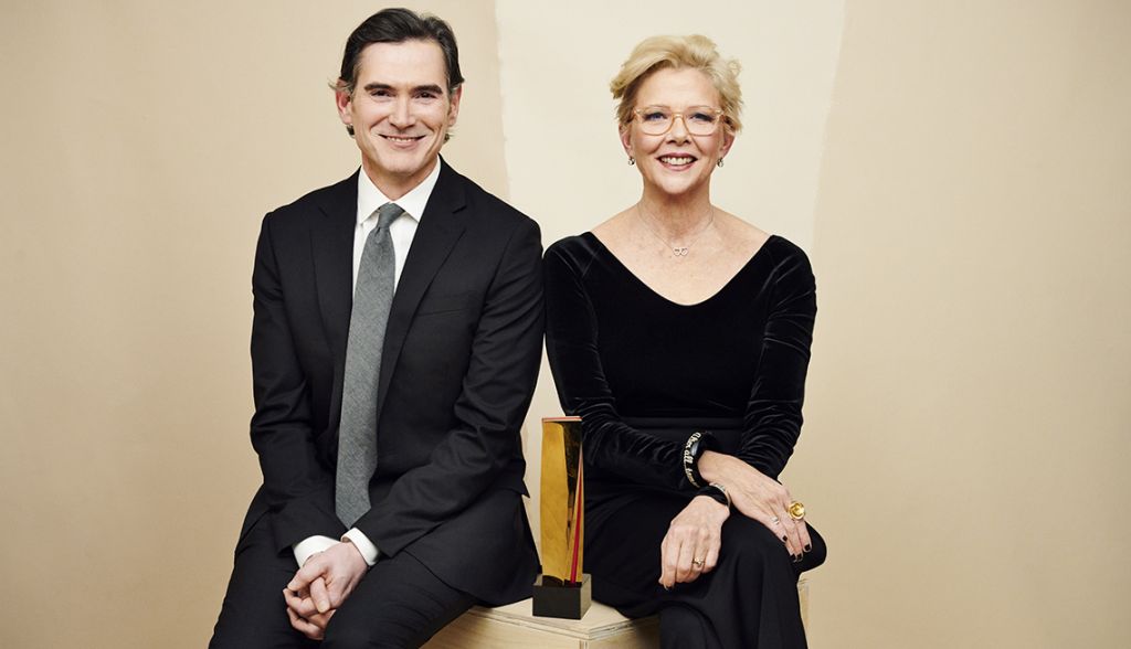 Billy Crudup and Annette Bening. Photo by Peter Yang.