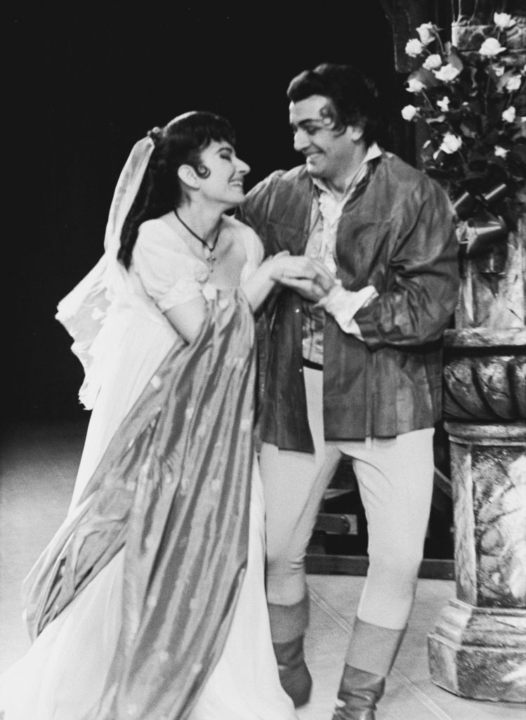 Maria Callas and Franco Corelli in “Tosca” at the Metropolitan Opera. Photo by Louis Melançon courtesy of the Metropolitan Opera. All rights reserved.