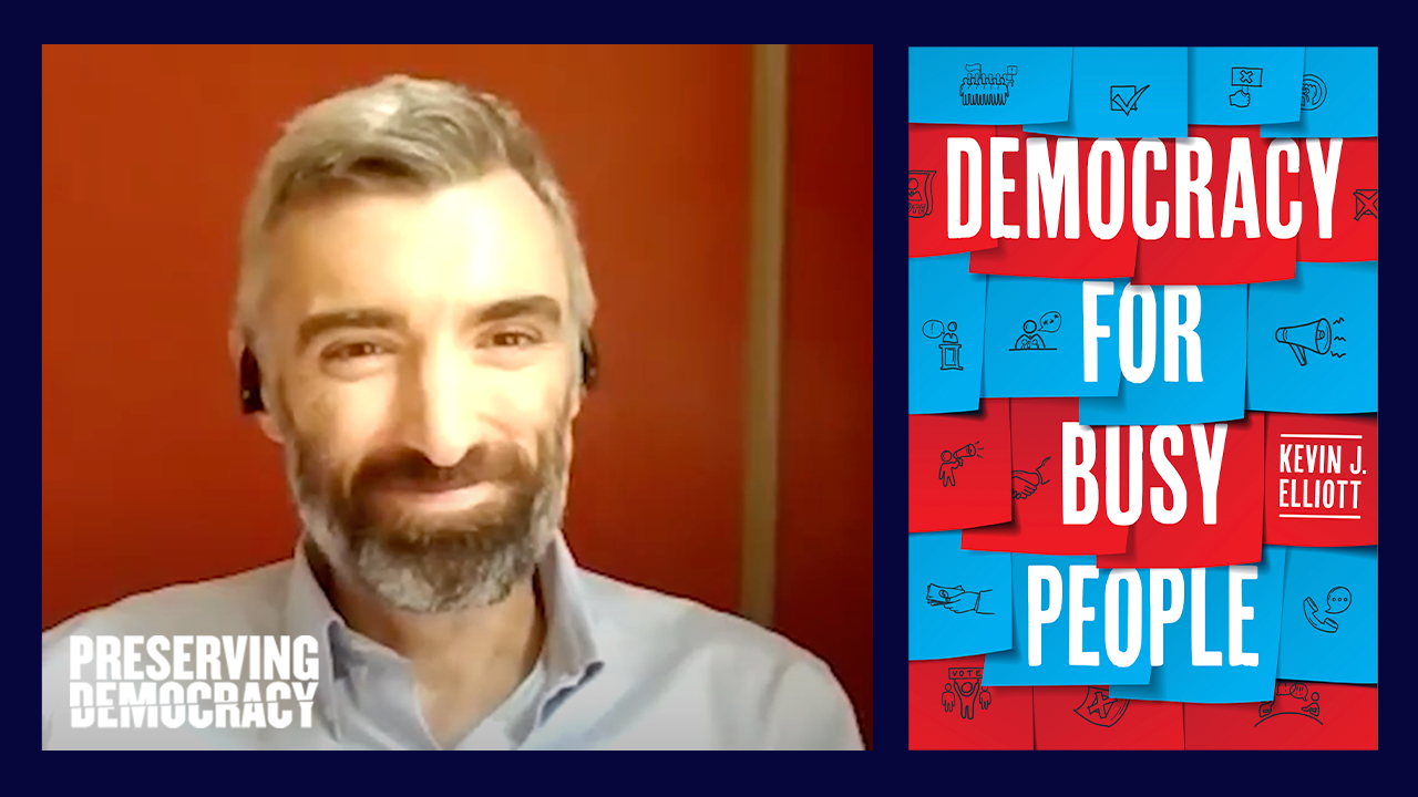 How can American democracy work better for "Busy People"? Video