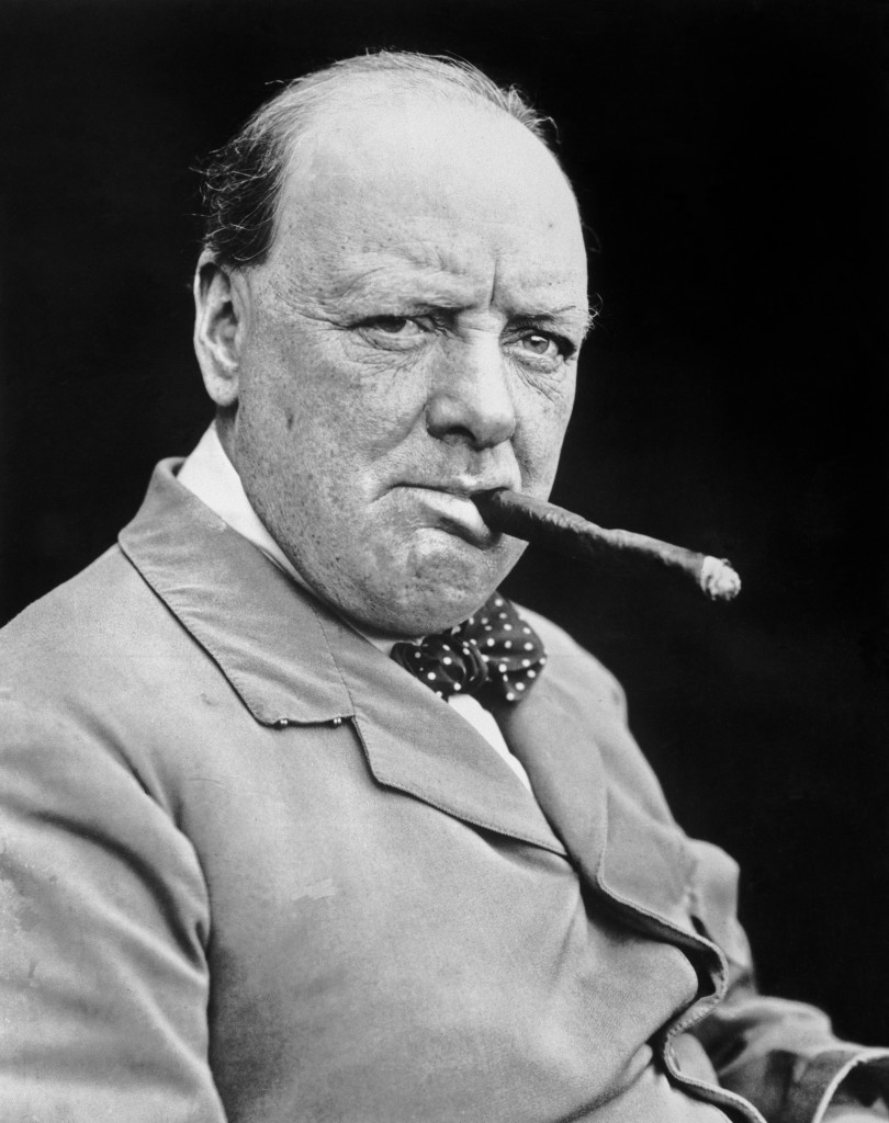 Winston Churchill at the Banff Springs Hotel