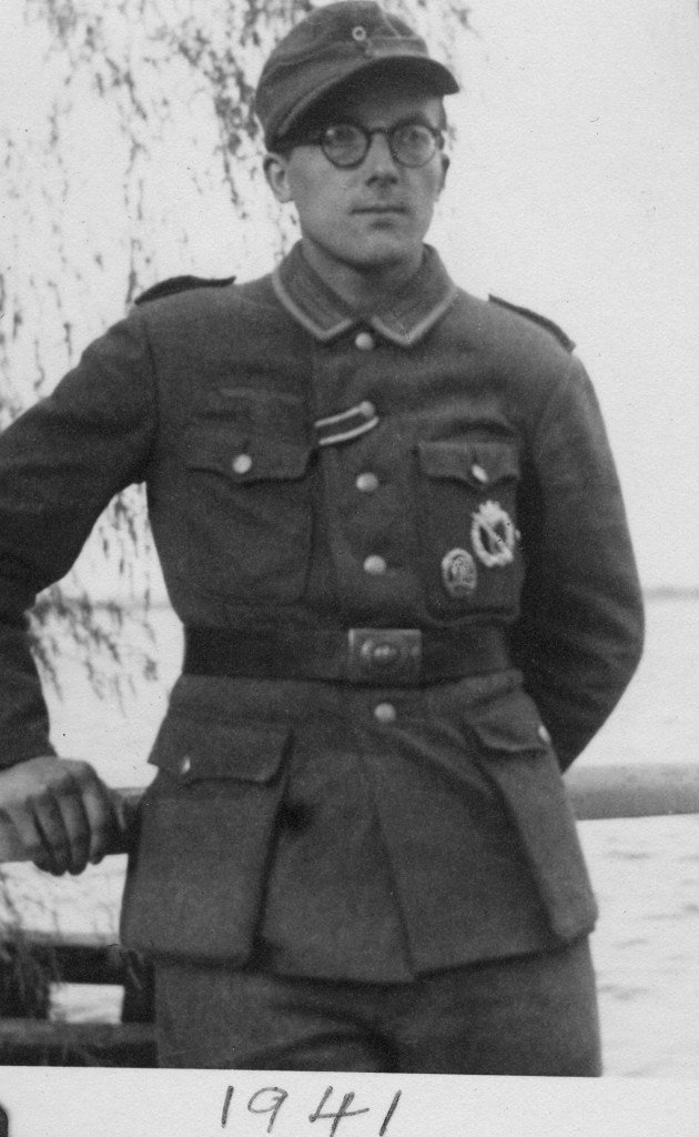 German soldier Walter Guenther on the eve of the invasion of Southern Russia, 1941.