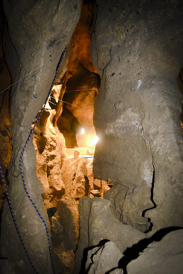 Ossuary gallery – location where the bones were found