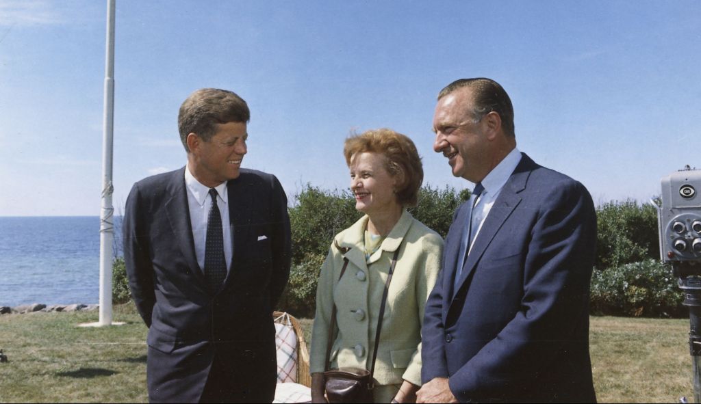 Kennedy and Cronkite 1