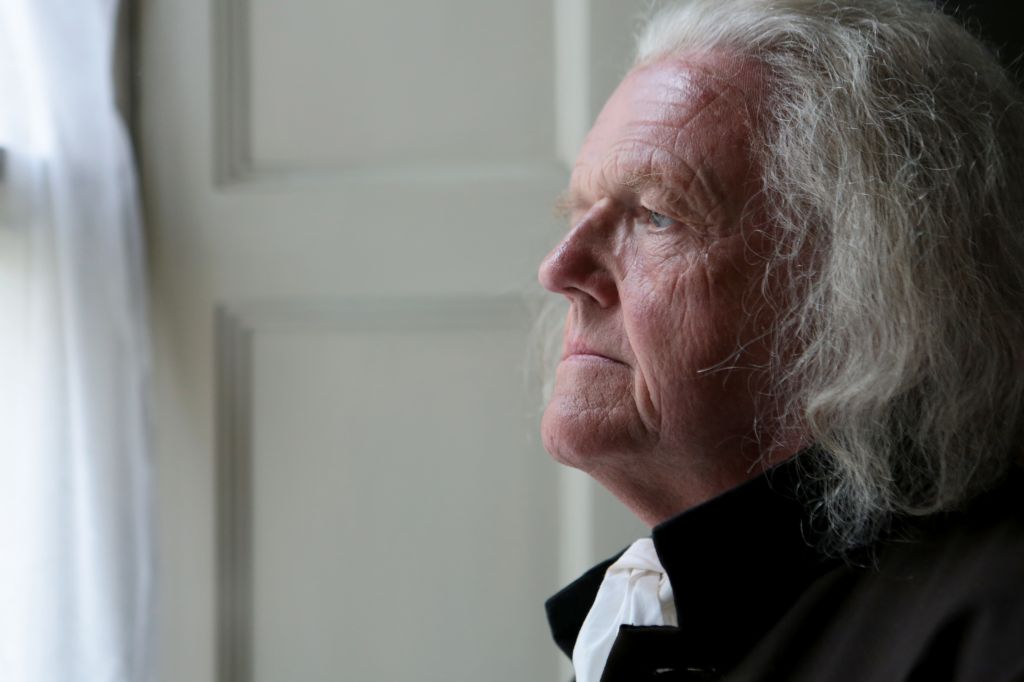 Reconstruction - Benjamin Franklin looking out of window. 