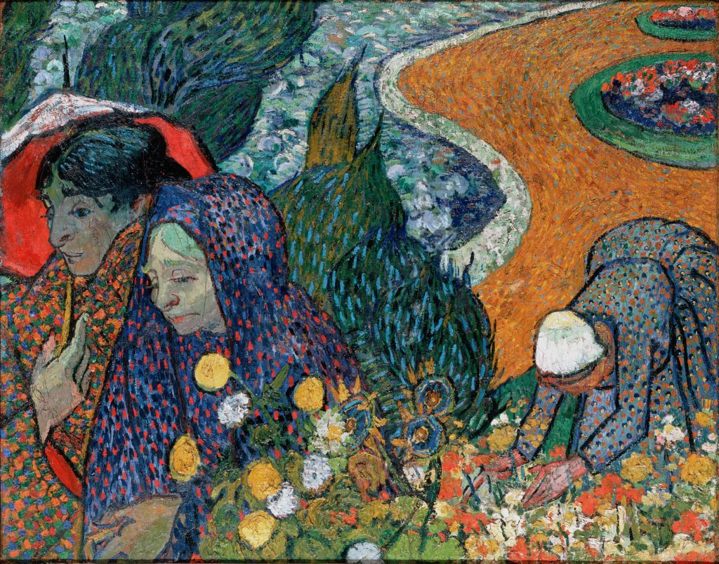 Memory of the Garden at Etten (Ladies of Arles), 1888