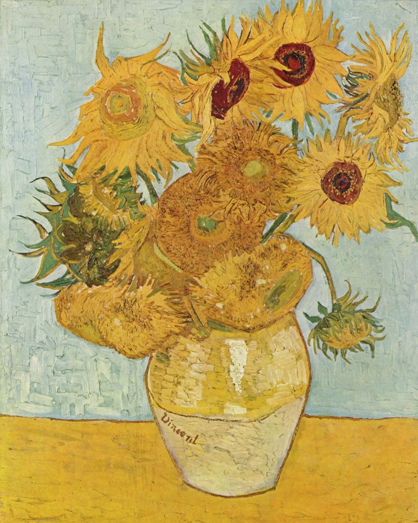 Vase with Twelve Sunflowers, August 1888