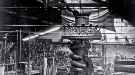 Raising Lady Liberty -- How Lady Liberty's Giant Torch Was Built