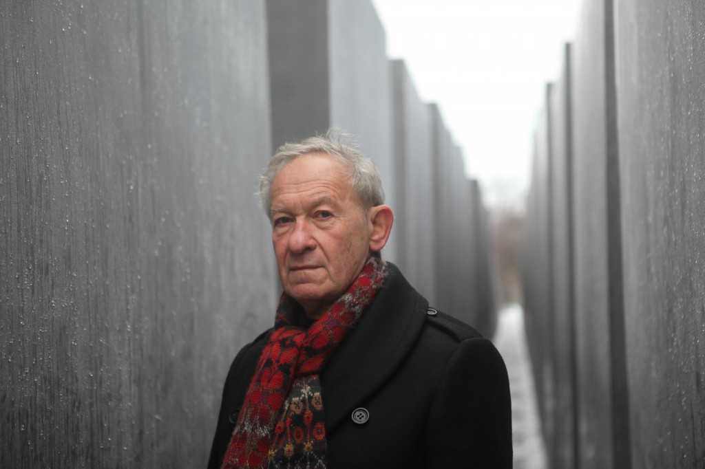 Simon Schama at the Berlin Holocaust Memorial, Germany