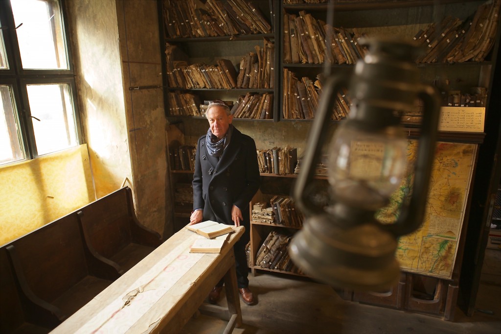 Simon Schama at Bardejov, Slovakia
