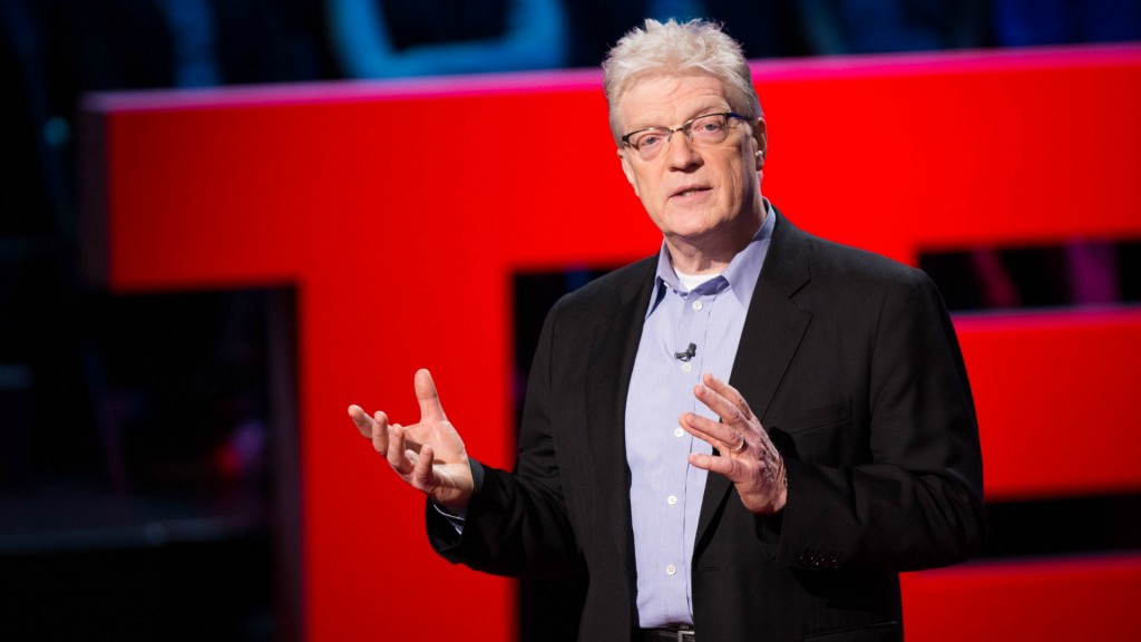 Sir Ken Robinson Gives Talk at TED Talks Education.