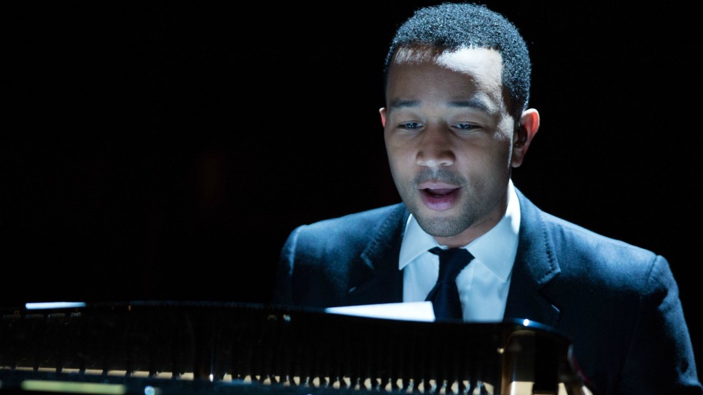 John Legend sings and plays the piano at TED Talks Education