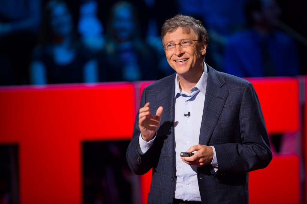 Bill Gates Gives Talk at TED Talks Education